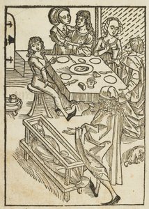 Vilpittömin varoitus tämän maailman väärää rakkautta vastaan - 1 tekijältä attributed to Albrecht Dürer