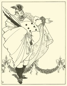 Sisällysluettelo, The Savoy nro 1 (litografia). tekijältä Aubrey (after) Beardsley