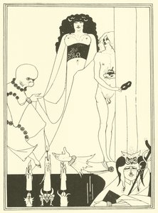 Herodias (litografia) tekijältä Aubrey (after) Beardsley