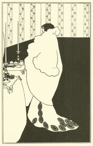 Kamelioiden rouva (litografia) tekijältä Aubrey (after) Beardsley