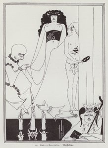 Messalina (jäsenet) tekijältä Aubrey (after) Beardsley