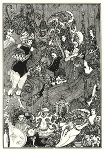 Pernan luola (kaiverrus) tekijältä Aubrey (after) Beardsley