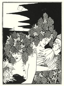 The Snare of Vintage (kaiverrus) tekijältä Aubrey (after) Beardsley