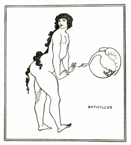 Bathyllus, noin 1894 tekijältä Aubrey Beardsley