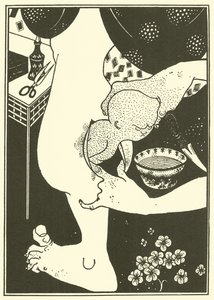 Säären vasikan syntymä tekijältä Aubrey Beardsley
