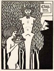 Luvun otsikko tekijältä Aubrey Beardsley