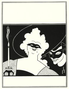 "The Yellow Book", osan I kansisuunnittelu tekijältä Aubrey Beardsley