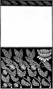 Design for Cover of Nobodys Fault, 1914 tekijältä Aubrey Beardsley