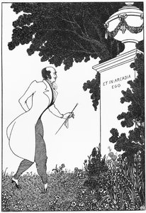 Et in Arcadia Ego, kuva The Savoysta, 1896 tekijältä Aubrey Beardsley