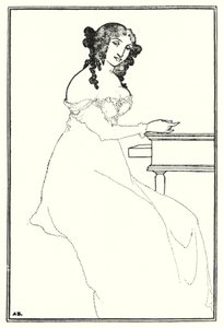 Frontespiisi tekijältä Aubrey Beardsley