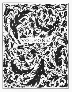 "Volponen" etukappale, 1898 tekijältä Aubrey Beardsley