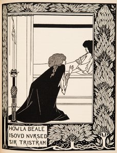 Kuinka La Beale Isoud hoiti Sir Tristramia... tekijältä Aubrey Beardsley