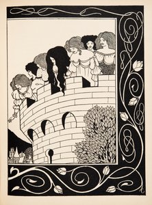 Miten naisen näköinen paholainen olisi houkutellut Sir Borsia tekijältä Aubrey Beardsley
