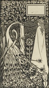 Kuvitus Sir Thomas Maloryn kirjaan Le Morte dArthur, 1893-1894 tekijältä Aubrey Beardsley