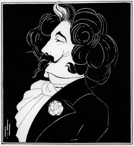 James McNeill Whistler (1834-1903) (piirustus) tekijältä Aubrey Beardsley