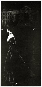 Yö, 1894 tekijältä Aubrey Beardsley