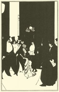 Lady Golds Escort tekijältä Aubrey Beardsley