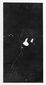 Les Passades, kuvitus teoksesta The Winter Number of Today, 1894 tekijältä Aubrey Beardsley