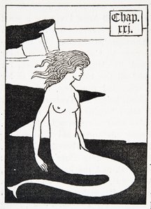 Merenneito. Luvun otsikko tekijältä Aubrey Beardsley