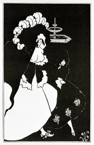 Messaliini ja kumppani palaamassa bordellista, n. 1894 tekijältä Aubrey Beardsley