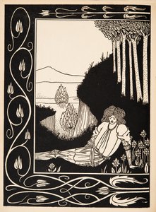 Sir Palomides Suuri suru ja murhe La Beale Isoudin puolesta tekijältä Aubrey Beardsley