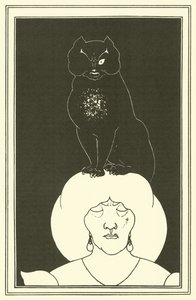 Musta kissa tekijältä Aubrey Beardsley