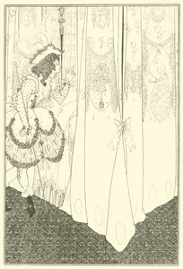 Unelma elokuvasta The Rape of the Lock tekijältä Aubrey Beardsley