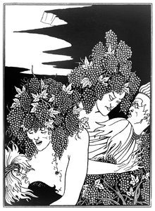 "The Snare of Vintage", 1894 tekijältä Aubrey Beardsley