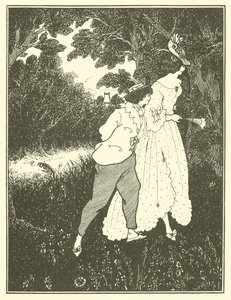 Kolme muusikkoa tekijältä Aubrey Beardsley