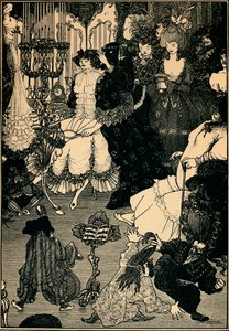 Helenin wc, 1890-luku, 1935. tekijältä Aubrey Beardsley