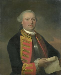 Johan Arnold Zoutman (1724-93), vara-amiraali tekijältä August Christian Hauck