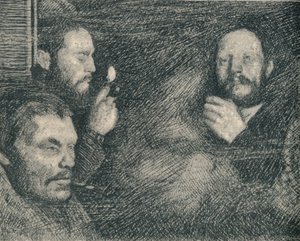 A Smoke in the Galley of the Fram., c1893-1896, 1897