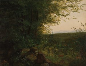 Metsän reunalla, n. 1820. tekijältä August Heinrich