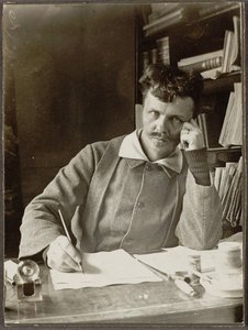 Omakuva tekijältä August Johan Strindberg