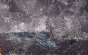 Storm in Skerries. "Lentävä hollantilainen"
