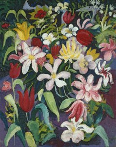 Kukkamatto tekijältä August Macke