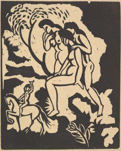 Tervehdys tervehdys, 1912. tekijältä August Macke