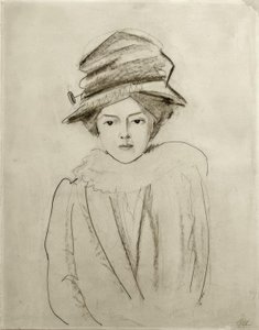 Muotokuva Elly Jost tekijältä August Macke