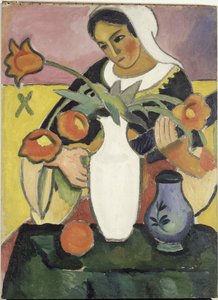 Luuttisoittaja, 1910. tekijältä August Macke