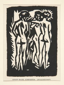Kolme alastona tekijältä August Macke