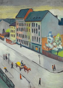 Katuamme harmaana tekijältä August Macke