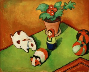 Walterchens Spielsachen tekijältä August Macke