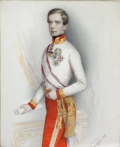 Itävallan keisari Franz Joseph I:n muotokuva, 1849.