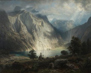 Obersee lähellä Berchtesgadenia
