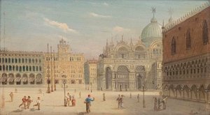 August von Siegen Venetsian Piazza