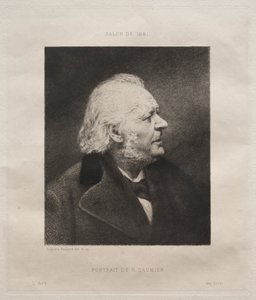 Honoré Daumier, 1881. tekijältä Auguste Boulard