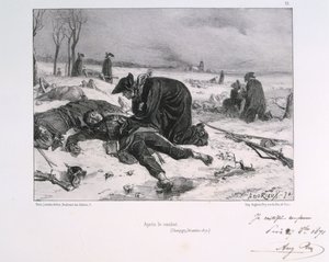Champignyn taistelun jälkeen, Ranskan ja Preussin sota, 1870 1871.