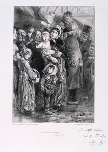 Cantine Nationale, Pariisin piiritys, Ranskan ja Preussin sota, tammikuu 1871