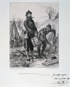 Garde Nationalen sotilaat, Pariisin piiritys, 1870-1871