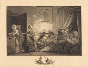 Paitani palaa tekijältä Auguste Claude Simon Legrand after Jean Honoré Fragonard